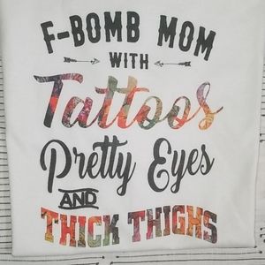 Women's Sublimation Printed Novelty Shirt NWOT